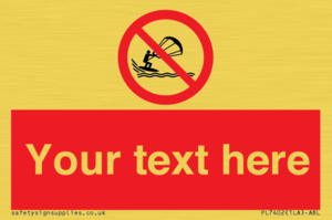 Custom No kite surfing